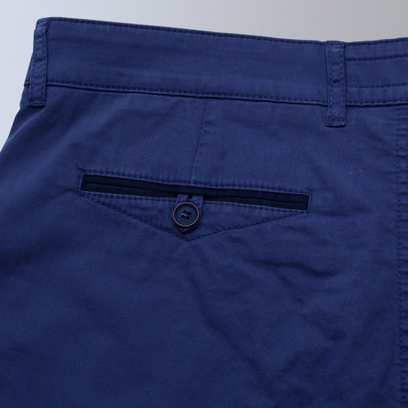 Willsoor Pantaloni bărbătești Chinos în culoarea albastru (înălţime 176-182) 10967
