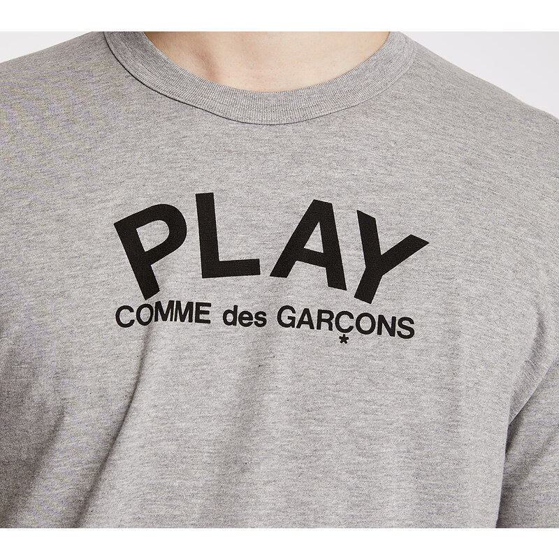 Tricou pentru bărbați Comme des Garçons PLAY Tee Grey