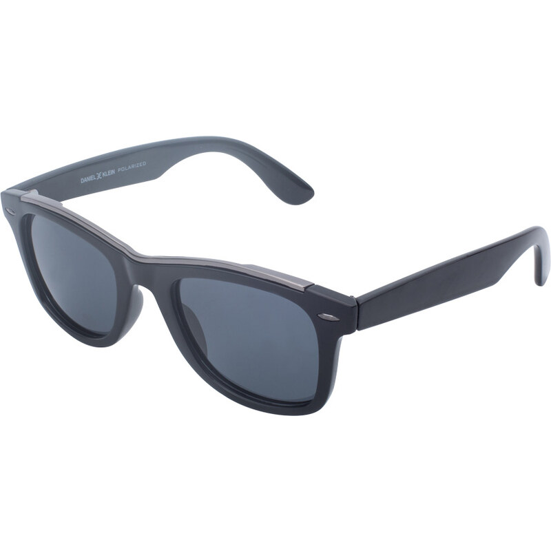 Ochelari de soare negri pentru barbati Daniel Klein Premium DK3243-1