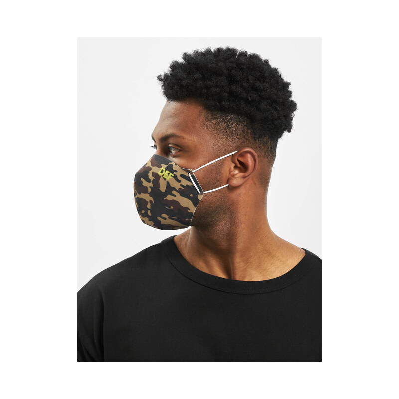 DEF / More Face Mask in camouflage
