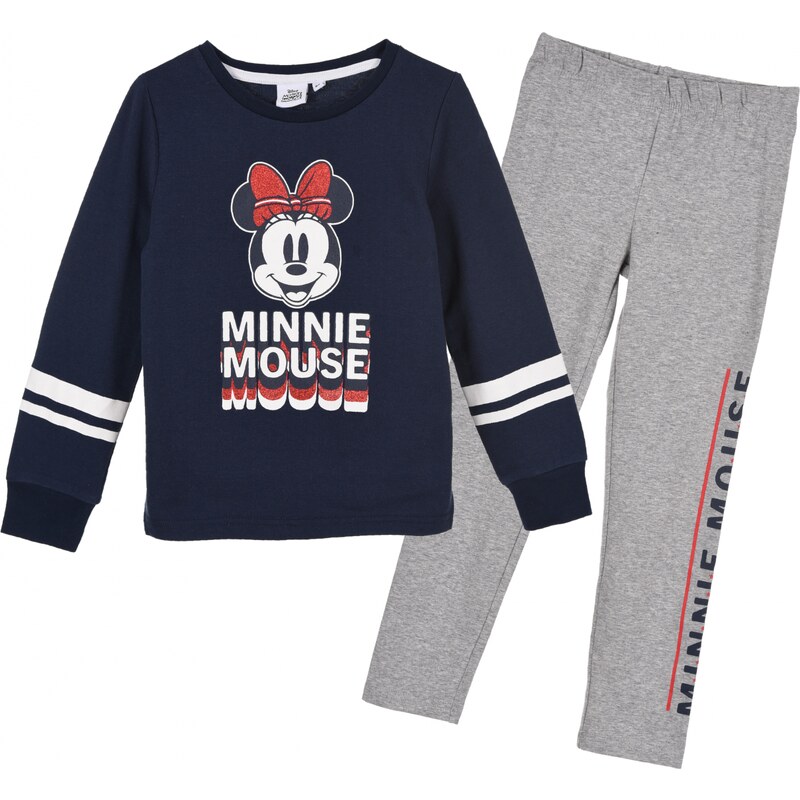 Disney Trening Minnie Mouse, navy alb, 3-8 ani