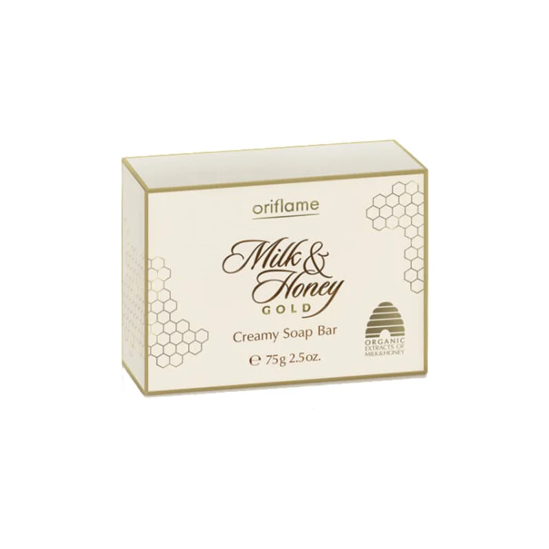 Oriflame Săpun Cremă Milk & Honey Gold (Creamy Soap Bar) 75 g GLAMI.ro