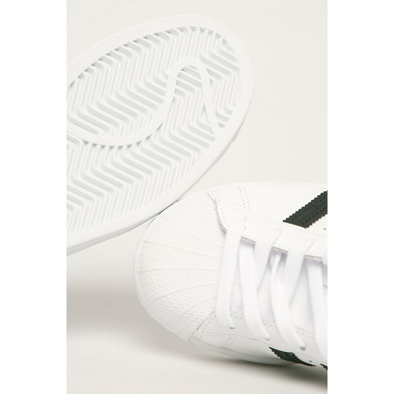 adidas Originals sneakers copii Superstar culoarea alb FU7712