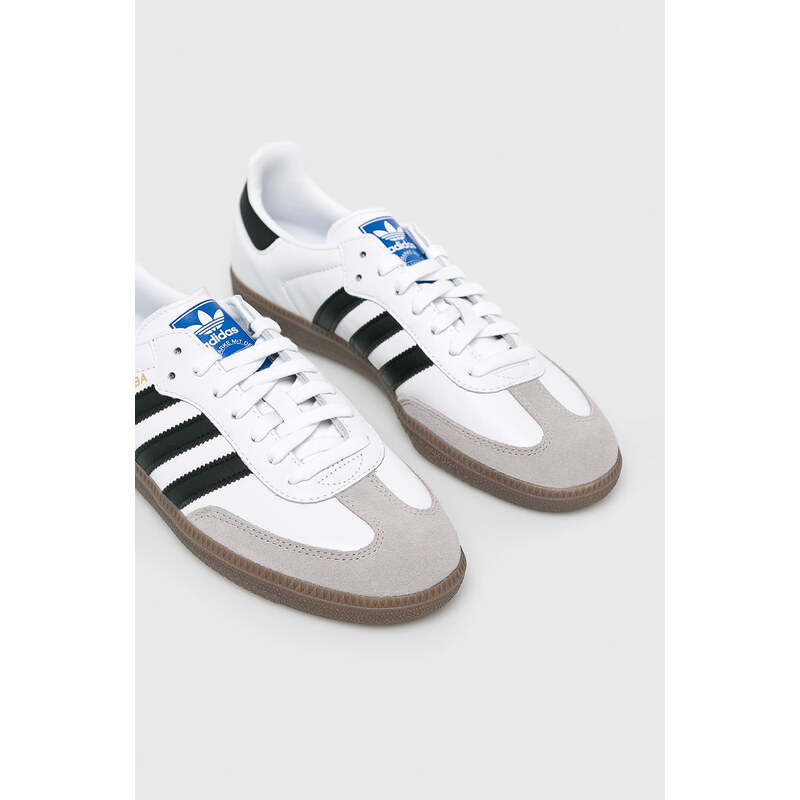 adidas Originals sneakers Samba OG culoarea alb B75806