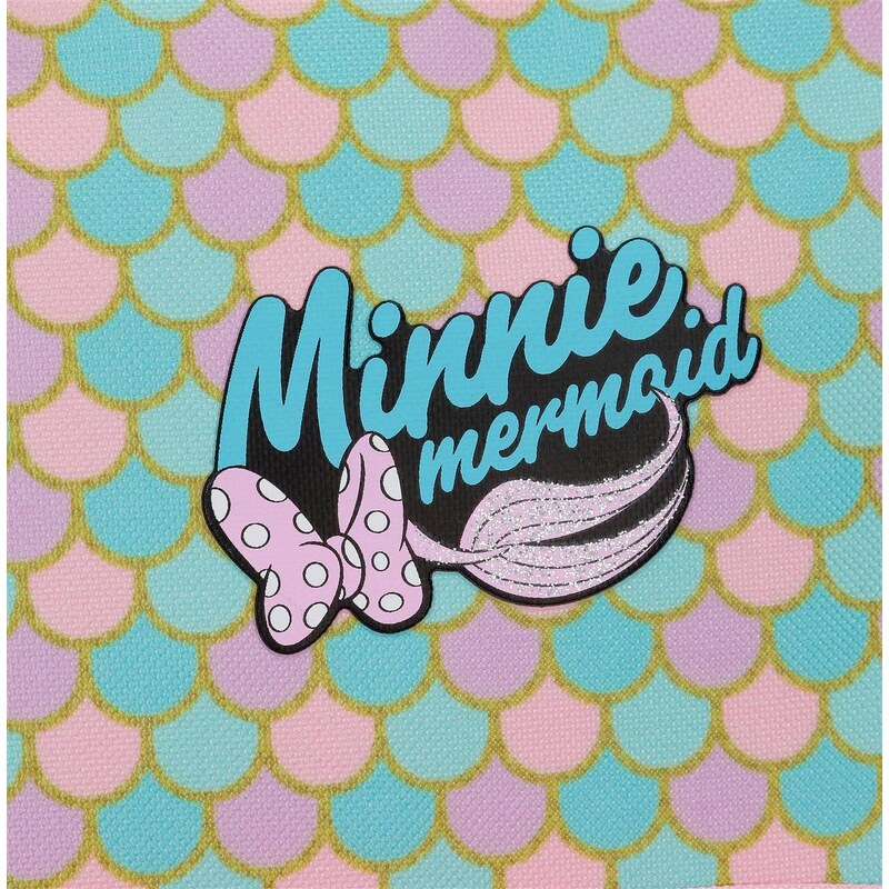 Disney Minnie Ghiozdan scoala fete Minnie Mermaid, 30x38x12 cm