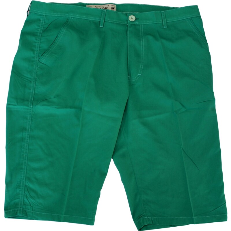 XXL BIG SIZE Pantaloni trei sferturi verde