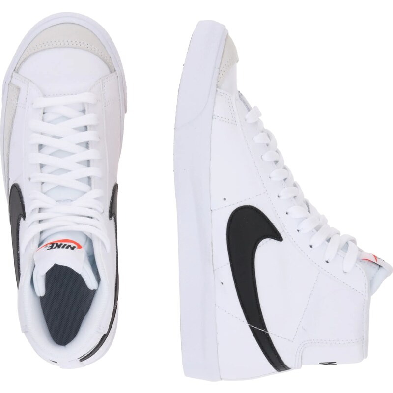 Nike Sportswear Sneaker negru / alb