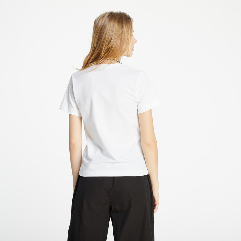 Tricou pentru femei Comme des Garçons PLAY Heart Print White