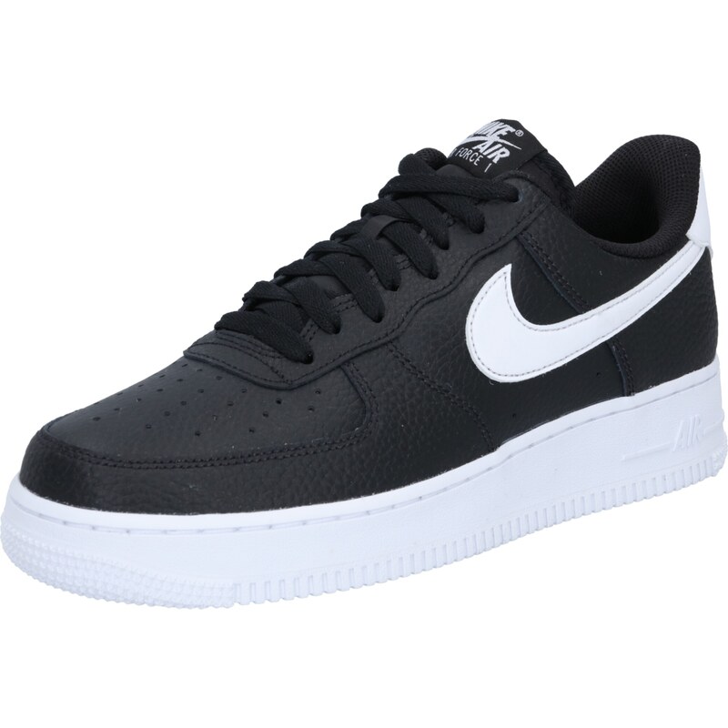 Nike Sportswear Sneaker low 'AIR FORCE 1 07' negru / alb