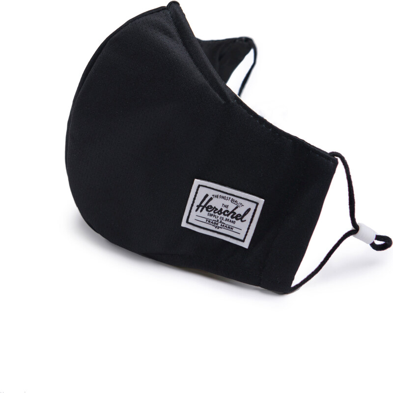 Herschel Supply Classic fitted face mask Black