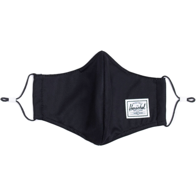 Herschel Supply Classic fitted face mask Black