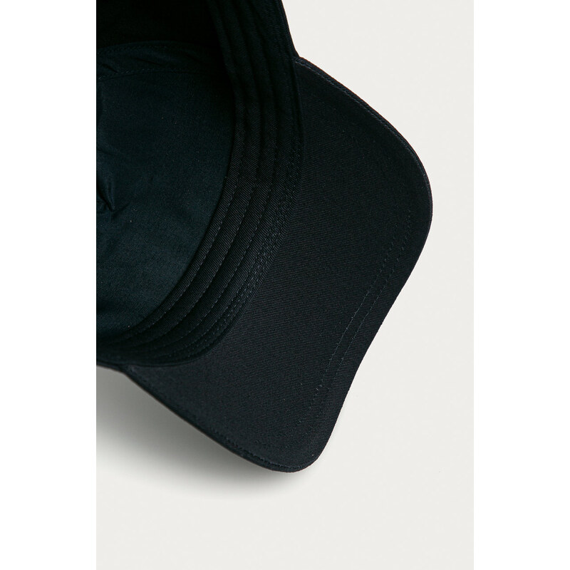 Armani Exchange șapcă culoarea albastru marin, cu imprimeu
