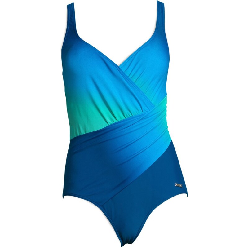 LASCANA Costum de baie întreg 'Blues' albastru / turcoaz
