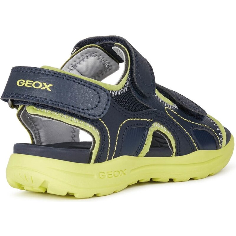 Sandale Geox J Vaniett Boy Navy Lime