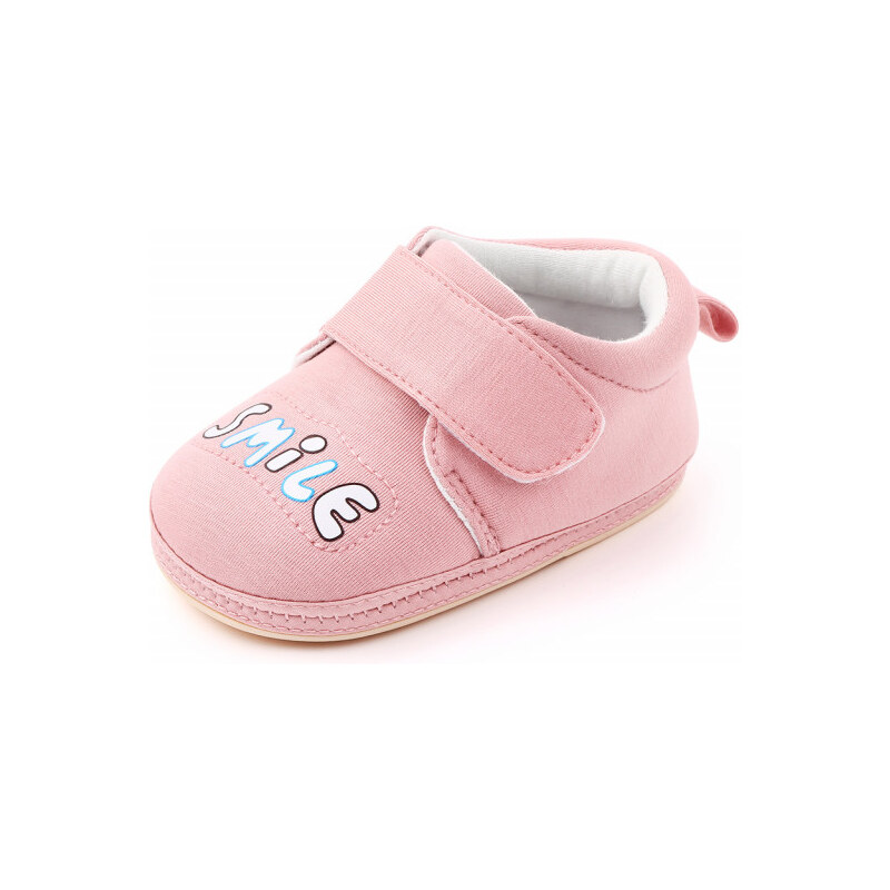 Pantofiori roz pudra pentru fetite - Smile