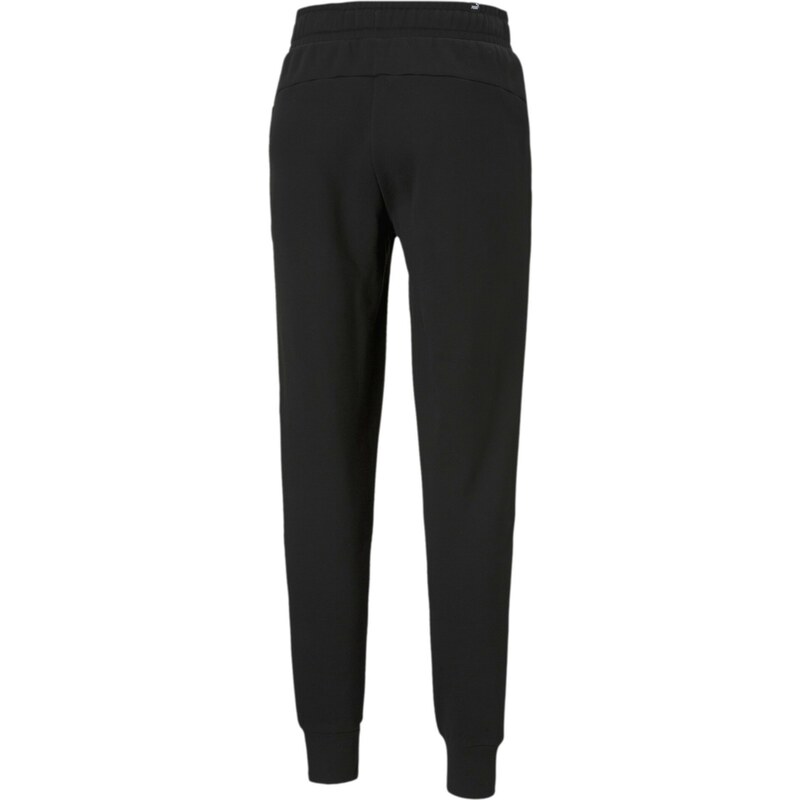 PUMA Pantaloni sport negru / alb