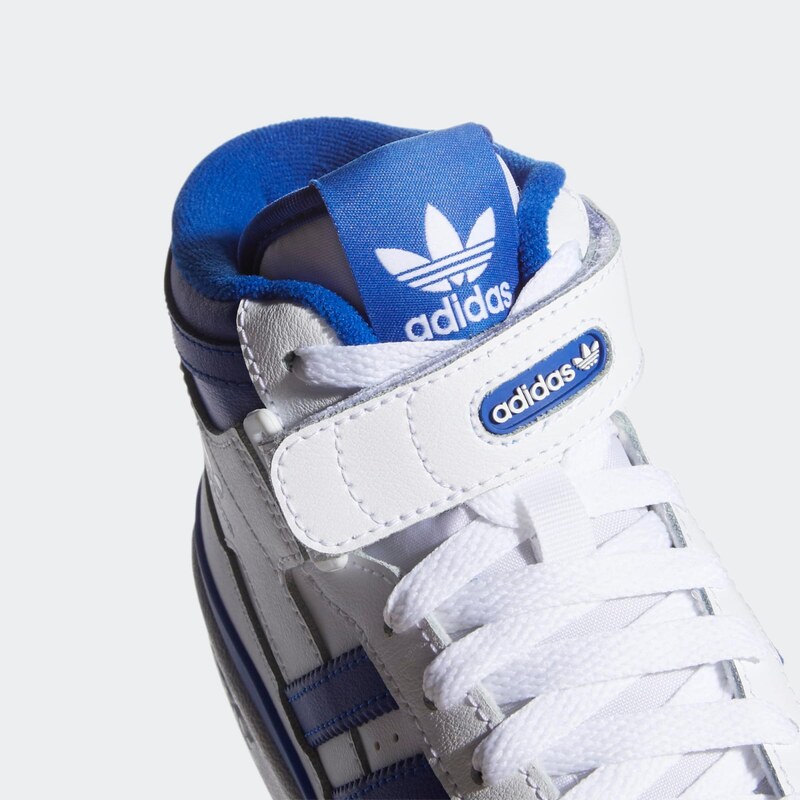 ADIDAS ORIGINALS Sneaker 'Forum Mid' albastru regal / alb
