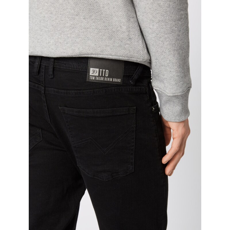 TOM TAILOR DENIM Jeans 'Piers' negru denim