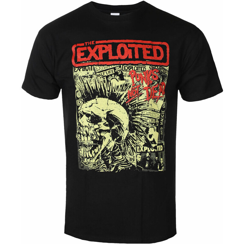 Tricou stil metal bărbați Exploited - PUNKS NOT DEAD - PLASTIC HEAD - PH11975
