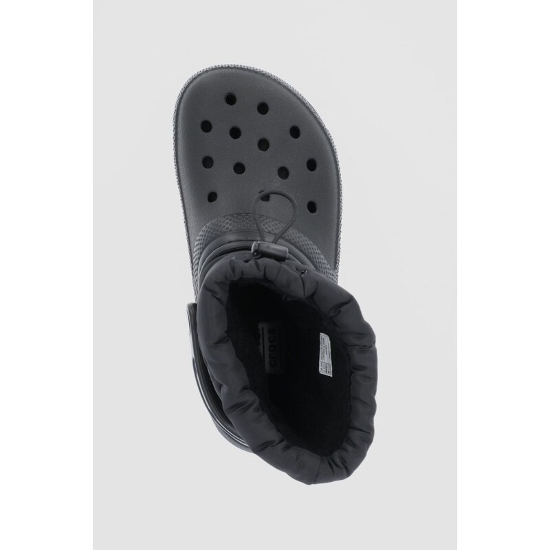 Crocs cizme de iarnă Classic Lined Neo Puff Boot culoarea negru 206630