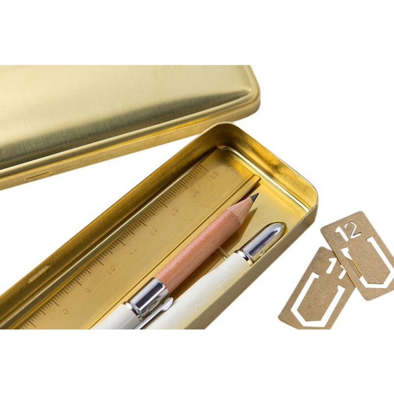 Traveler's Company Pen Case Brass [1]
