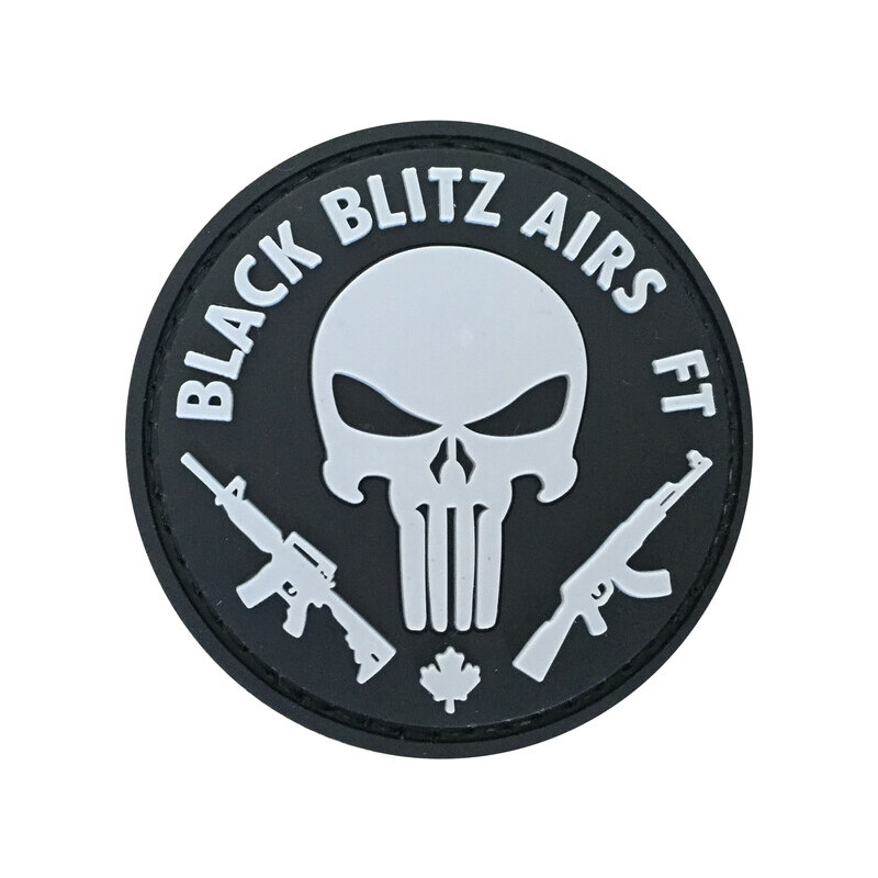 WARAGOD Petic 3D Black Blitz Airs FT Punisher 6cm