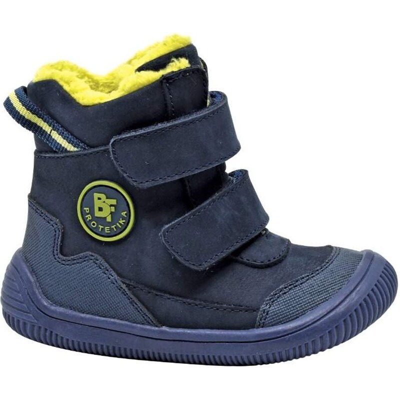 Protetika Băieți cizme de iarnă Barefoot TARIK DENIM, proteze, albastru închis