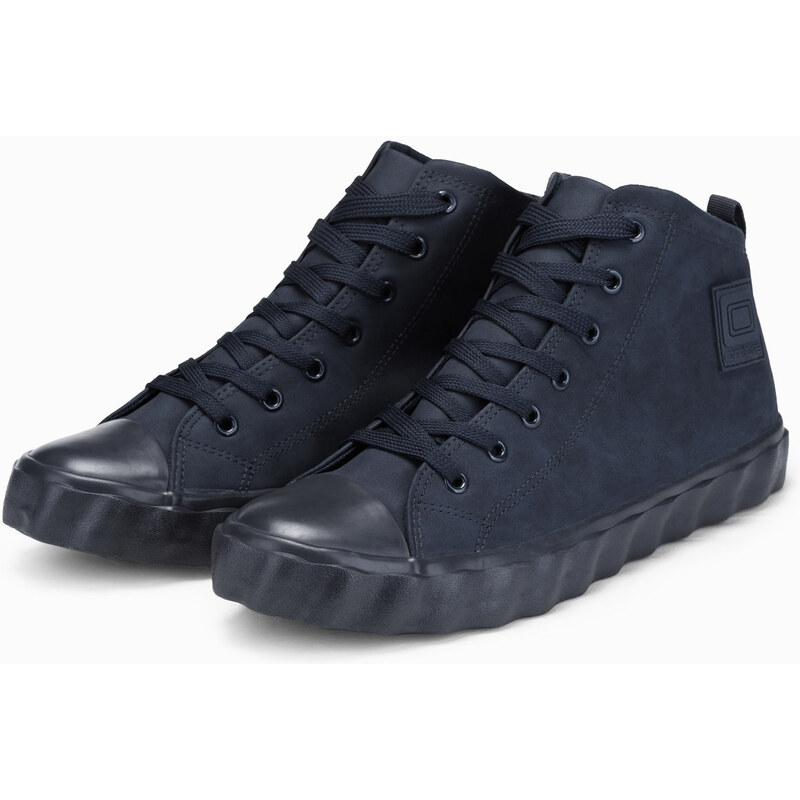 Ombre Pantofi sport de top pentru bărbați - albastru marin V4 OM-FOTH-0126