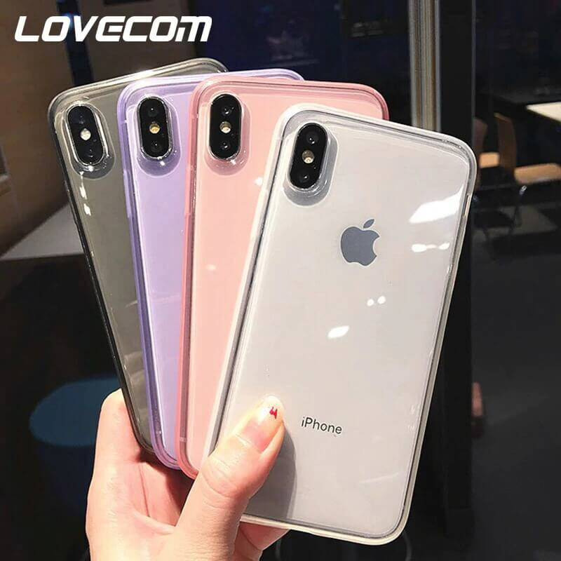 LOVECOM Husa iPhone 11 Pro rose-transparent