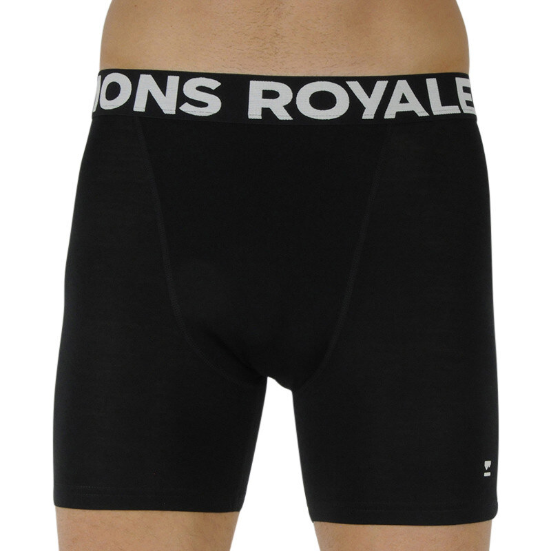 Boxeri bărbați Mons Royale merino negri (100088-1169-001) M