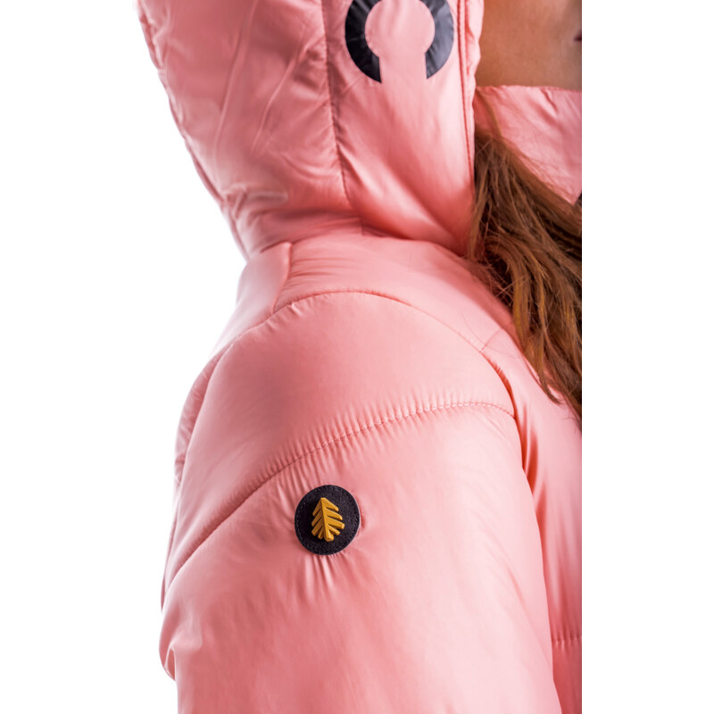 Nordblanc Jachetă matlasată roz pentru femei PUFF