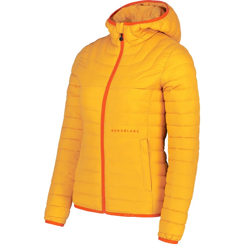 Nordblanc Jachetă matlasată portocalie pentru femei SYMMETRY