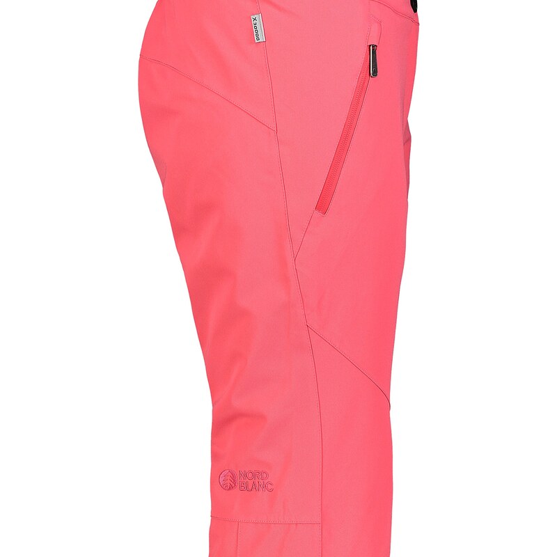 Nordblanc Pantaloni de schi roz pentru femei CALMNESS