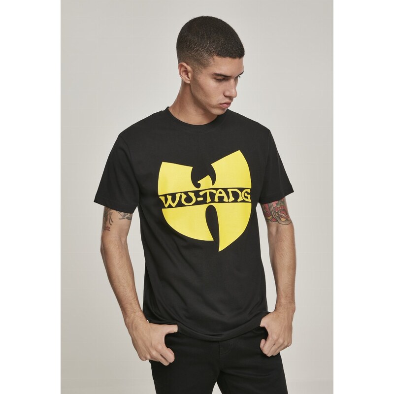 Tricou pentru bărbati cu mânecă scurtă // Wu-Wear Wu-Wear Logo T-Shirt black