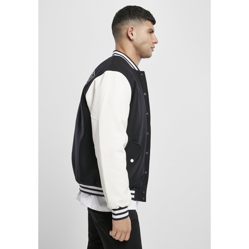 Jachetă pentru bărbati // Starter College Jacket black/white