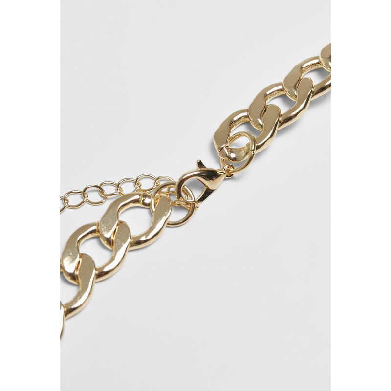 Urban Classics Accessoires / Big Chain Necklace gold