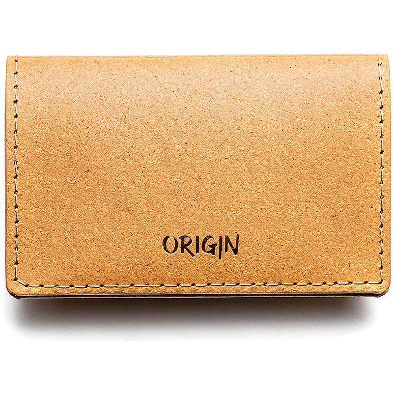 Pachet Geanta STAR Natural by Urban Vanilla, din piele naturala reciclata maro + Port card