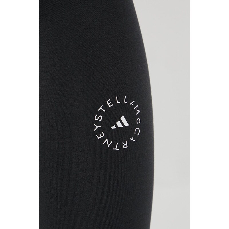 adidas by Stella McCartney colanți de antrenament HD9064 femei, culoarea negru, uni HD9064