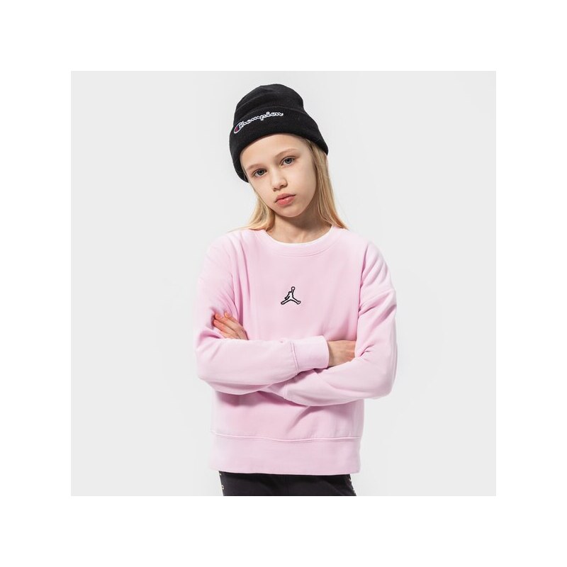 Jordan Bluză Essentials Crew Girl Copii Îmbrăcăminte Bluze 45A859-A9Y Roz