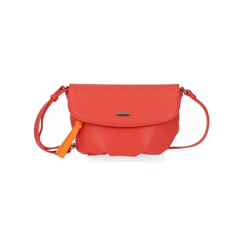 GEANȚĂ DE DAMĂ tip poștaș David Jones coral CM6015