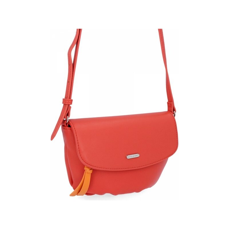 GEANȚĂ DE DAMĂ tip poștaș David Jones coral CM6015
