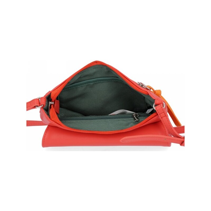 GEANȚĂ DE DAMĂ tip poștaș David Jones coral CM6015