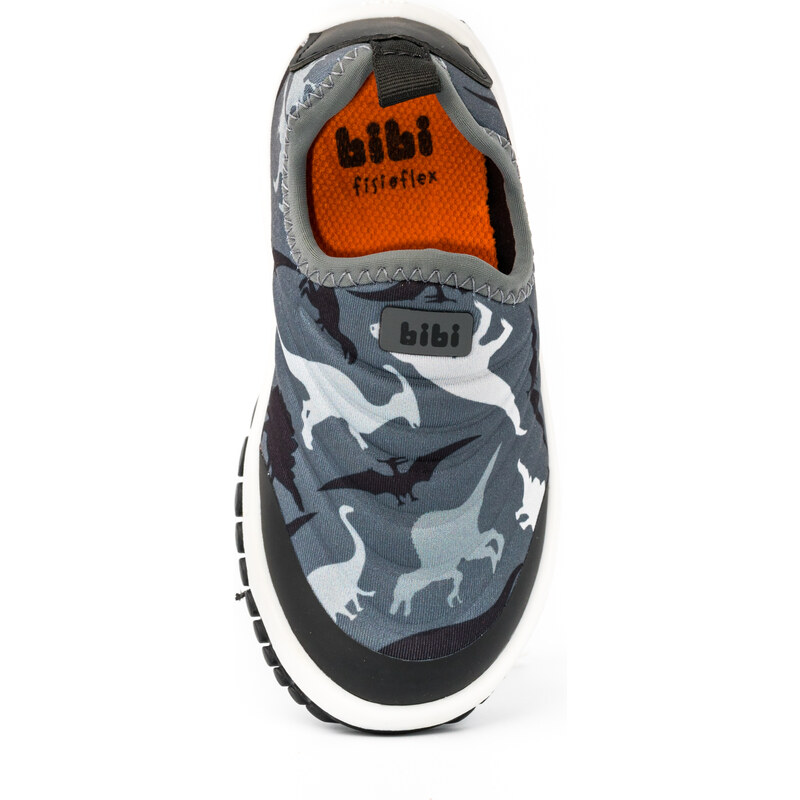 BIBI Shoes Pantofi Sport Baieti Bibi Roller 2.0 Graphite Dino