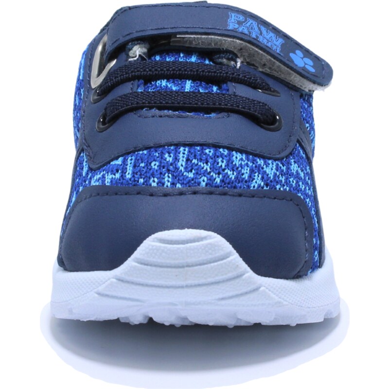Pantofi sport cu luminite, licenta Paw Patrol (Patrula Catelusilor), model 5755 Chase Marshall, albastru alb, 20-25 EU