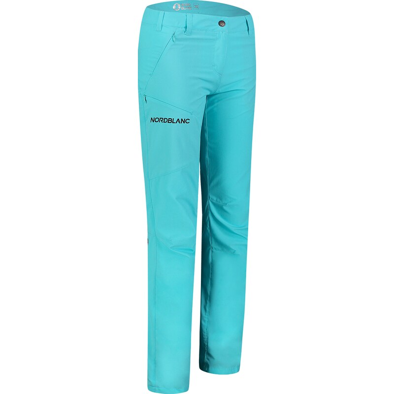 Nordblanc Pantaloni ușori albaștri outdoor pentru femei PETAL