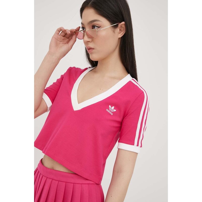 adidas Originals tricou HG6595 femei, culoarea roz HG6595-REMAG
