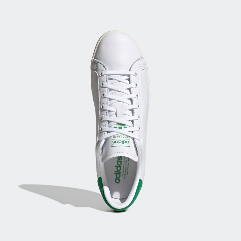 ADIDAS ORIGINALS Sneaker low 'Rod Laver Vintage' verde iarbă / alb