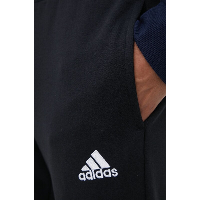 adidas Performance pantaloni de trening Entrada 22 bărbați, culoarea negru, uni HB0574