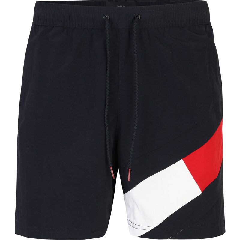 Tommy Hilfiger Underwear Șorturi de baie albastru marin / roșu / alb