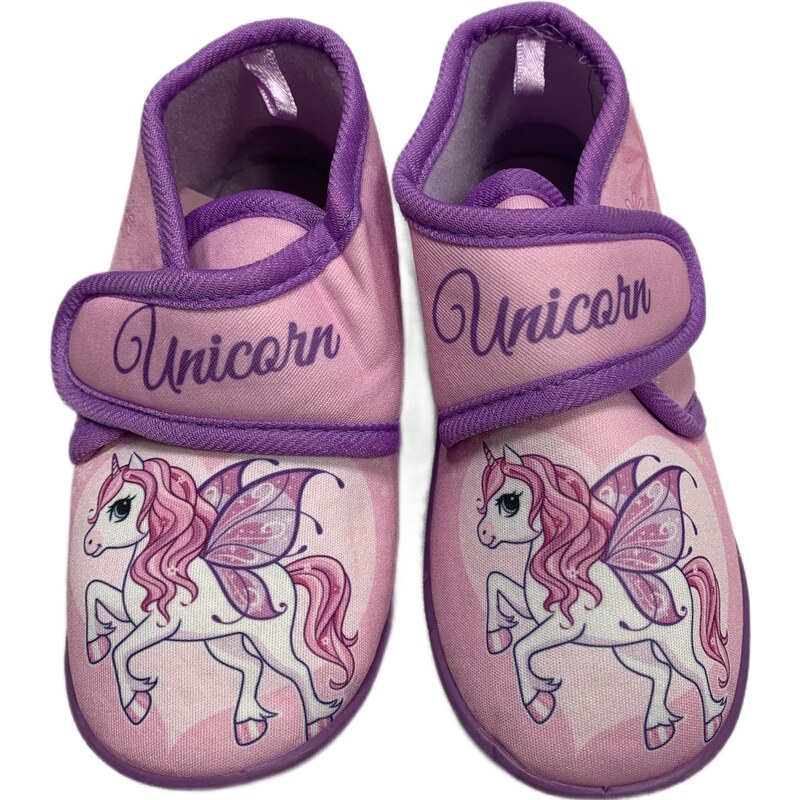 Setino Papuci pentru fete - Unicorn roz